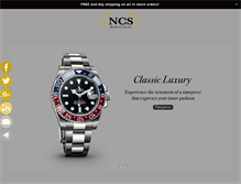 Tablet Screenshot of ncs-jewelry.com
